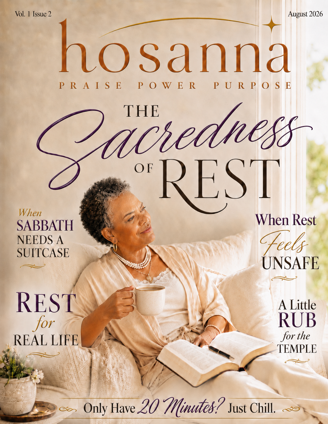 Hosanna Magazine — The Sacredness of Rest